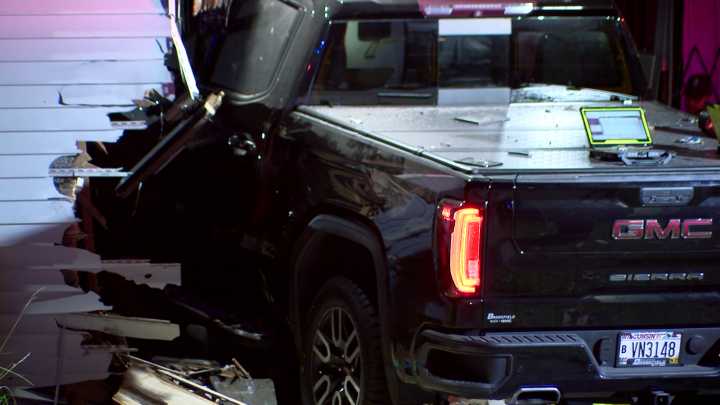 Driver dead after crashing into building near 28th and Lisbon