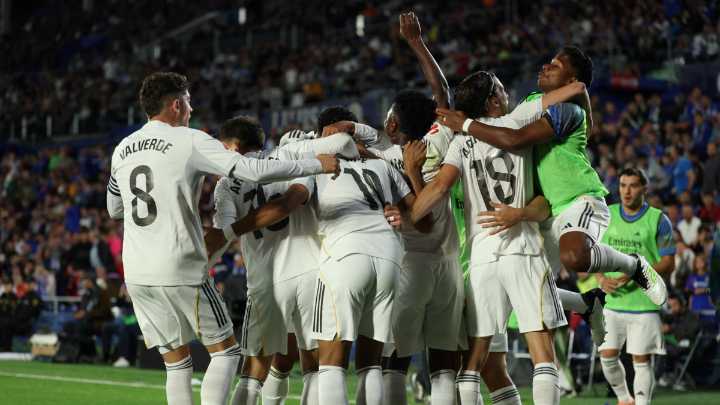 Real Madrid sufrió para ganarle al Getafe y recuperar el primer lugar de la Liga, justo antes del clásico contra el FC Barcelona