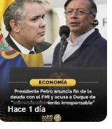 Presidente Petro anuncia fin de la deuda con el FMI y acusa a Duque de “sobrendeudamiento irresponsable” Radio Nacional