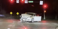 Scene video: One in hospital after crash on Dodge Street in Omaha
