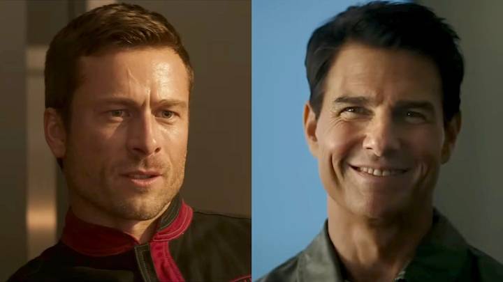 Glen Powell Just Dropped A Quote About Stunts, And Fans Are Saying He Sounds Like Tom Cruise