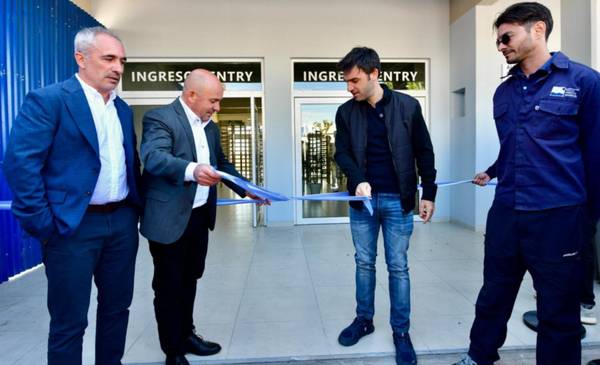 Torres inauguró la Central de Monitoreo y el nuevo escáner en el Muelle Almirante Storni en Madryn