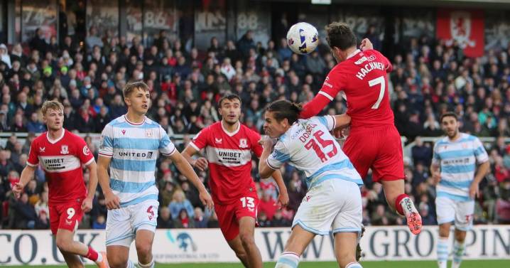 Middlesbrough player ratings vs Wrexham ranging from 4s to 7s after a game of two halves
