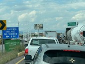 Video: Juarenses, entre los varados por protesta de transportistas