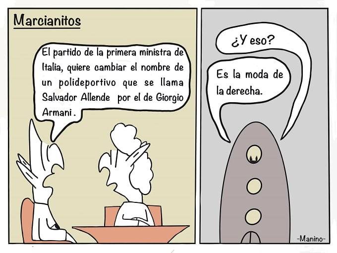 CARICATURA: Marcianitos