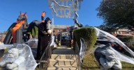 Halloween spookiness goes big with growing display in this Philadelphia neighborhood