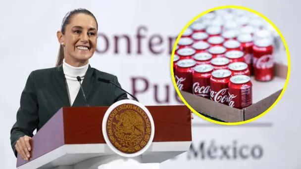 Sheinbaum impulsa refrescos light pese a alerta de la OMS