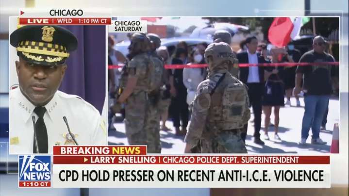 Chicago Police Say 27 Officers Were ‘Affected’ By Tear Gas From Federal Agents