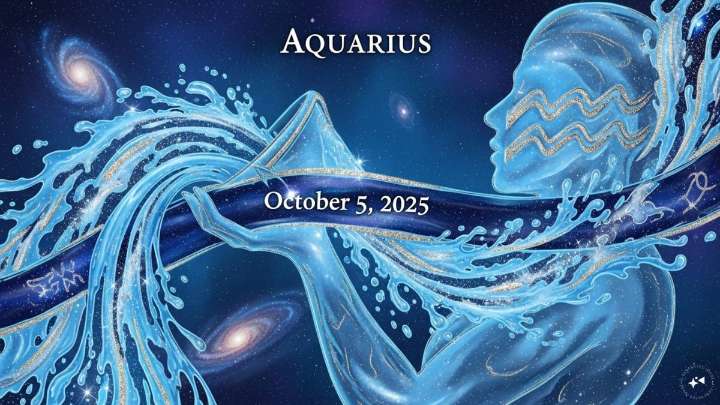 Aquarius Horoscope Today, October 5, 2025