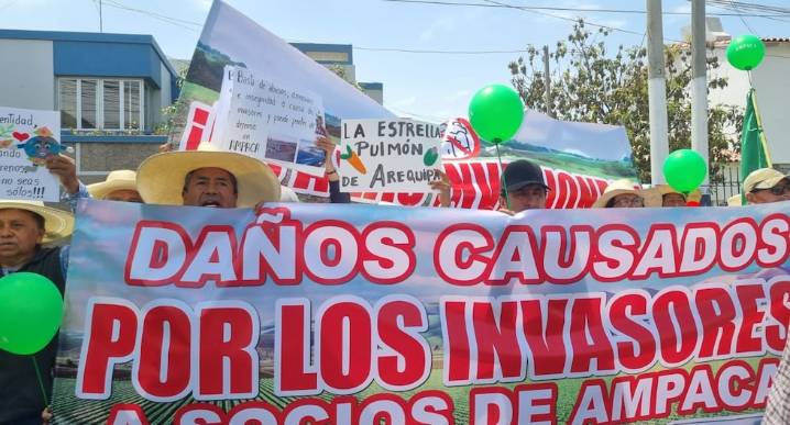 Socios de AMPACA acusan inacción policial ante invasión de terrenos