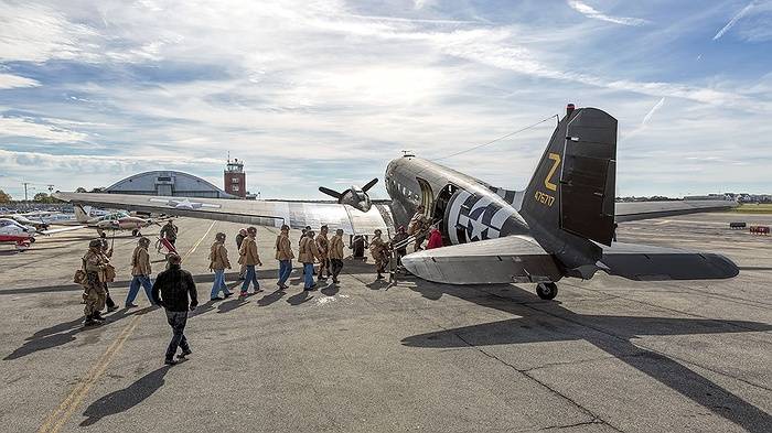 American Airpower Museum World War II Douglas C-47 Living History Flights