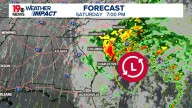 Weekend rain possible as coastal low develops