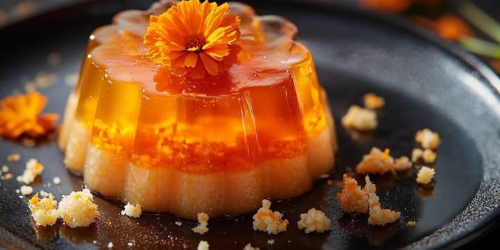 Cómo hacer una espectacular gelatina de cempasúchil, ideal para Día de Muertos