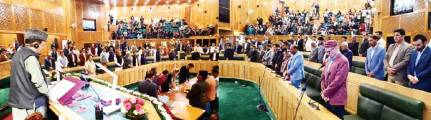 9-day Autumn session of JK Assembly begins with obituary references
