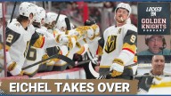 Two big goals for Eichel in the Vegas Golden Knights defeat of the Carolina Hurricanes