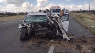 Dos muertos y un lesionado deja accidente en la autopista Zacatecas