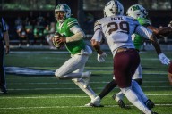 Marshall gets it done in double overtime, defeats Texas State, 40