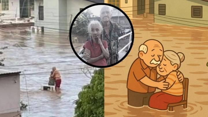 Muere doña Elodia, la abuelita que sobrevivió a la inundación en Poza Rica abrazada de su esposo
