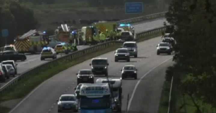 M5 diversions in full as emergency services block motorway