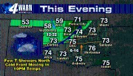Cold Front Now Moving In!