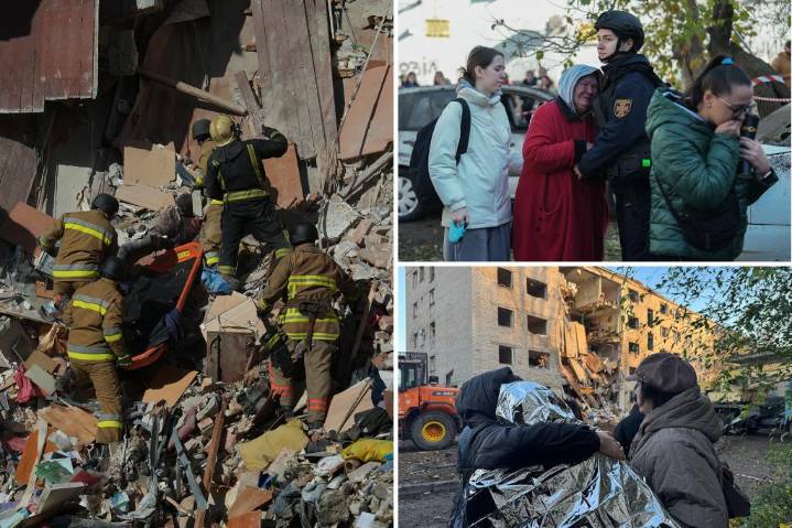 Russia bombards Ukraine with one of the war's largest assaults