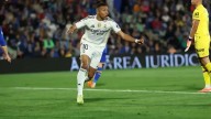 Mbappé decide con gol polémico y roja a Nyom en tenso Getafe