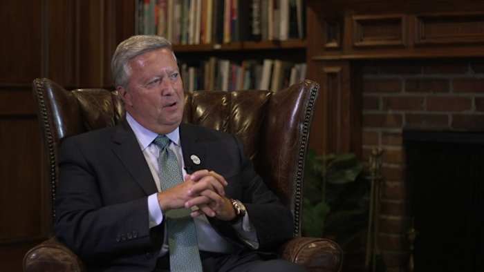 Tim Cost stepping down as Jacksonville University president to take role as university’s chancellor next year