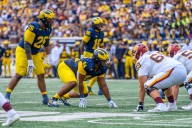 Damon Payne giving energy to busy Michigan defensive line room