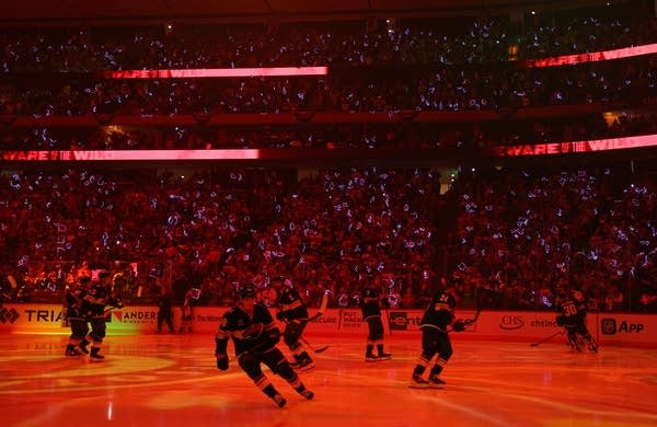 Marchenko's hat trick and Merzlikins' 48 saves help Blue Jackets spoil Wild home opener with 7