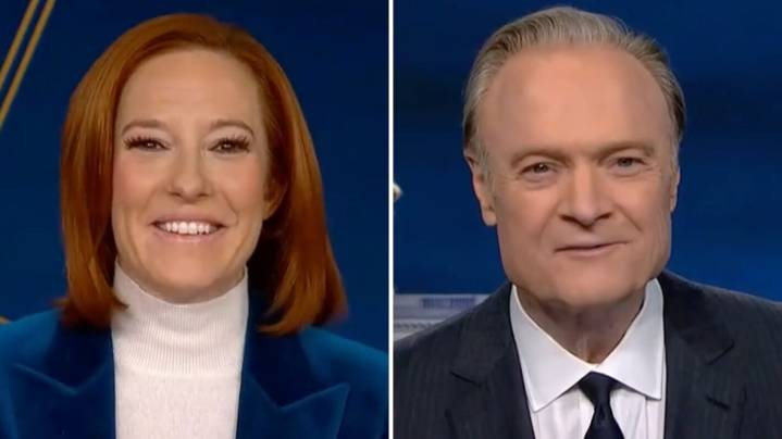 MSNBC's Jen Psaki & Lawrence O'Donnell Laugh About Trump's 'Cognitive Test' Boasts