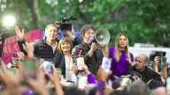 Milei junto a Diego Santilli en Tres de Febrero: “El kirchnerismo quiere un país de bárbaros”