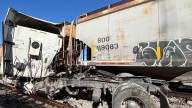 Muere Conductor de Tráiler Tras Chocar Contra Tren en Salinas Victoria, Nuevo León