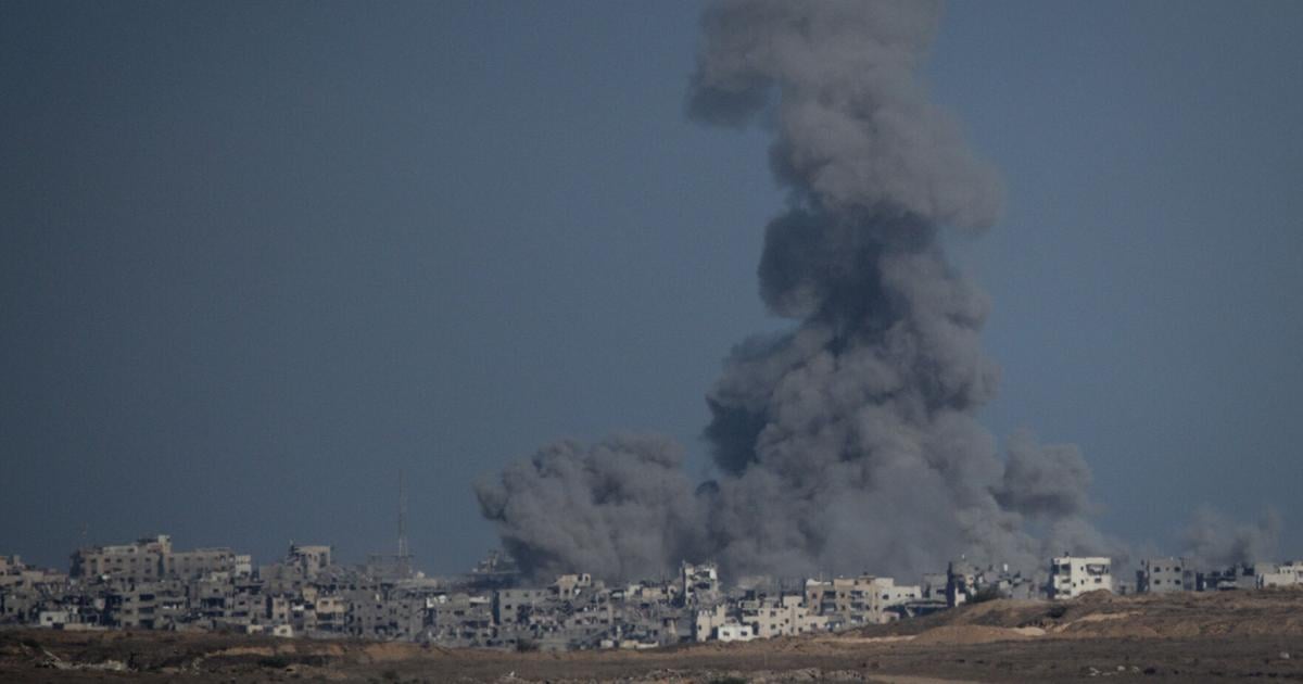 Top officials from US and Qatar join talks aimed at brokering peace in Gaza
