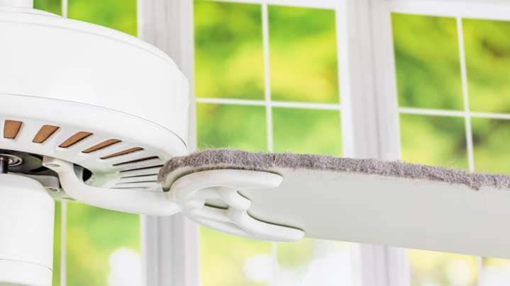 What Kind Of Cleaner Is Best For Scrubbing Dirty Ceiling Fans?