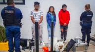 Capturan a tres por robo a domicilio en Paseos de Chavarría