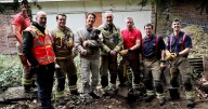 Firefighters rescue dachshund who got stuck in Hackney fox hole