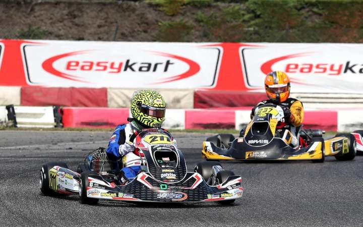 Alessandro González fue el latinoamericano mejor posicionado en la categoría Junior de la Gran Final del Campeonato EasyKart 2025