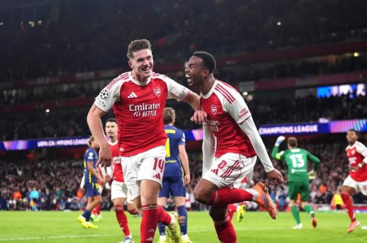 Arsenal aplastó a Atlético de Madrid por la Champions League