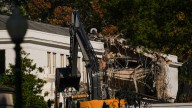 East Wing To Be Demolished As Trump's Ballroom Construction Moves Forward