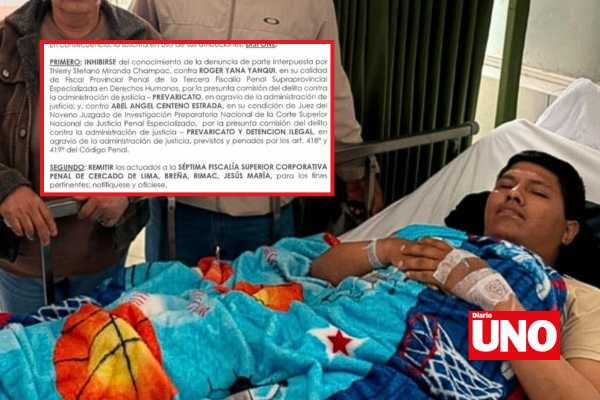 Denuncian a fiscal y juez por presunto prevaricato en caso del policía Luis Magallanes