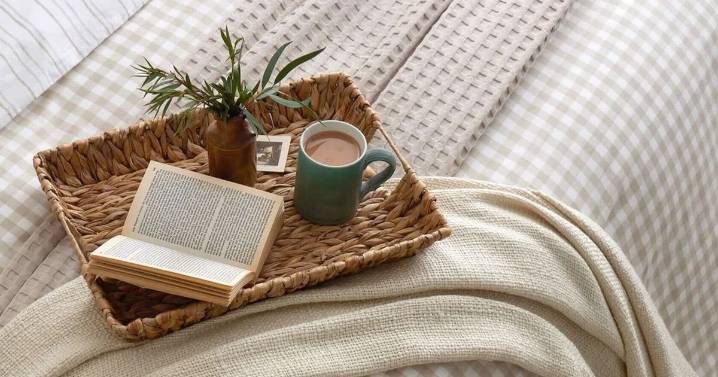 Dusk gingham bedding that looks 'luxurious and expensive' gets 15% price slash