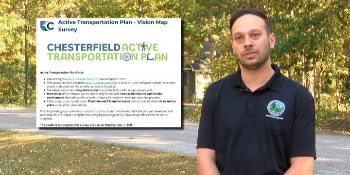 Chesterfield seeks input on Active Transportation Plan