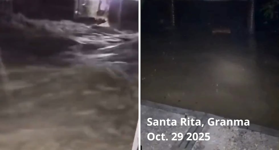 Huracán Melissa | Cuba: Inundaciones y deslaves en el oriente de la isla por el paso de la potente tormenta