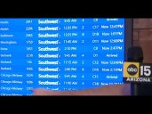 Hundreds of flights delayed at Phoenix Sky Harbor