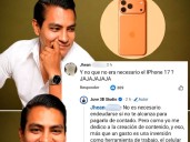 El Arqui responde críticas por comprarse un iPhone 17: “Es una inversión de trabajo”