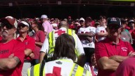 'You really make a difference': Red Cross volunteers keep Nebraska fans safe
