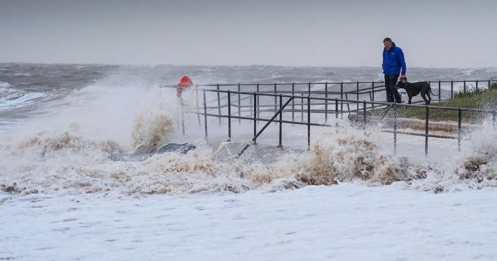 Storm Benjamin's battering of Britain to spark a grim north