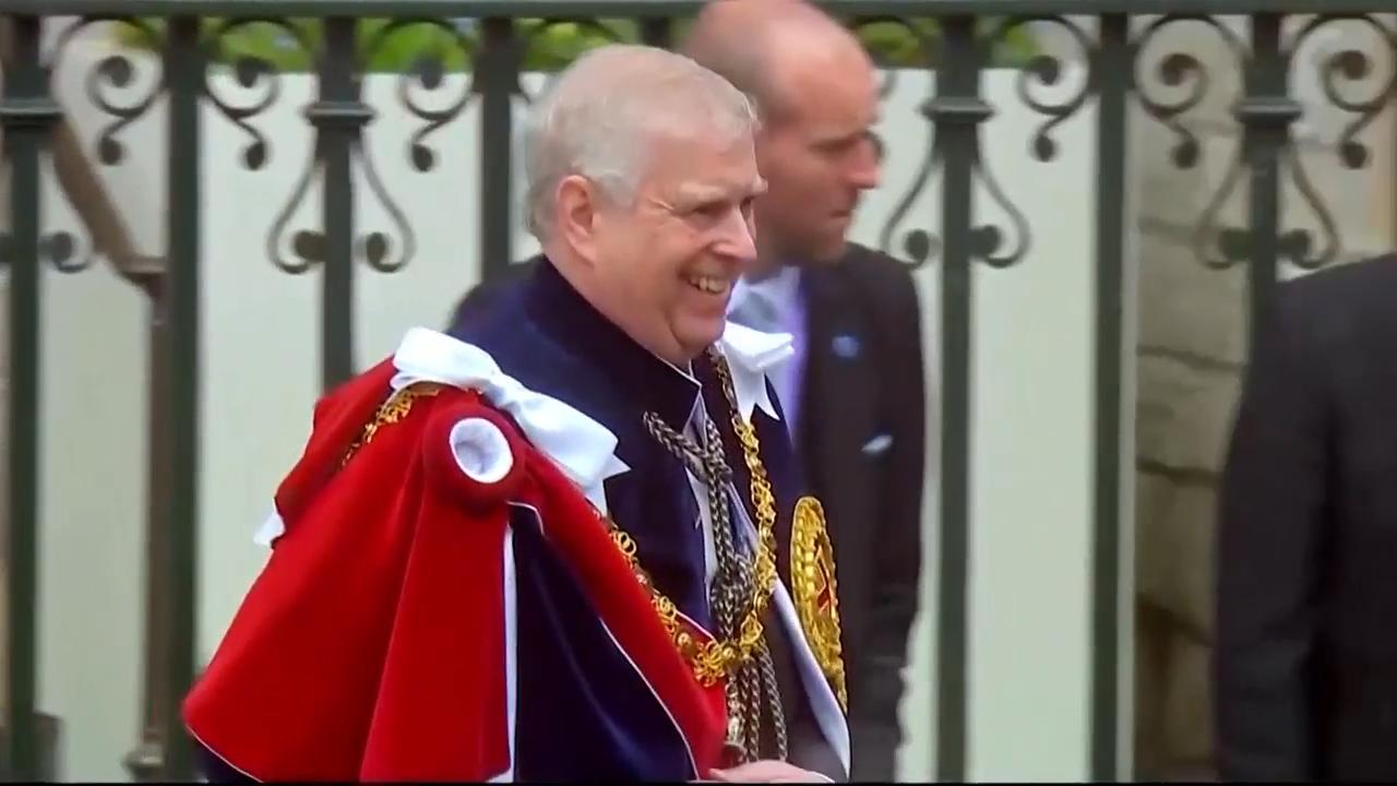 People in New York City react to Andrew's fall from royal status