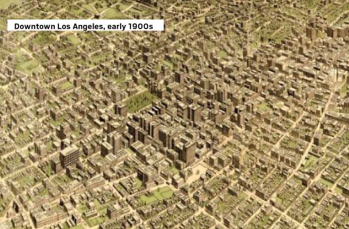 How Los Angeles, San Jose and San Diego looked more than 100 years ago