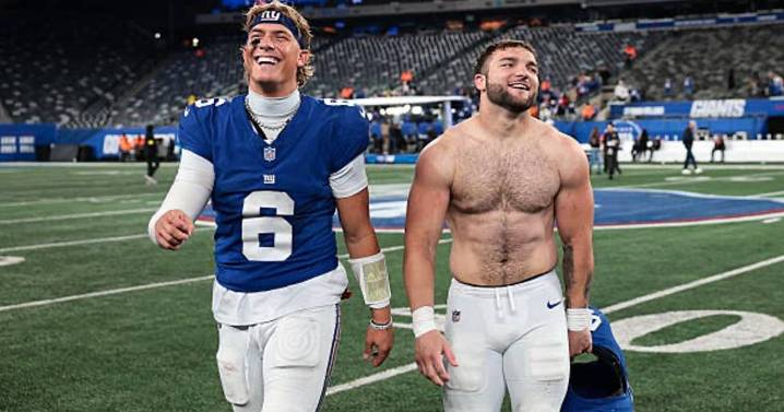 Rookies Dart, Skattebo Lead Giants To Shock Win Over Eagles
